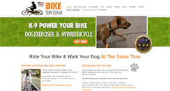 Desktop Screenshot of biketowleash.com